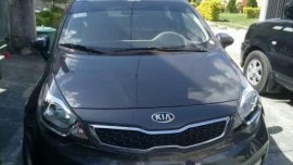KIA RIO Manual Gas 1400cc 2014 Gray For Sale 