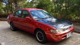 1993 Toyota Corolla Gli 1.6 AT Red For Sale 