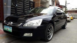 Honda Accord 2005 2.0 Gas AT Black For Sale 