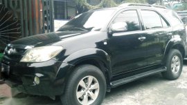 Toyota Fortuner G 2007 Diesel Black For Sale 