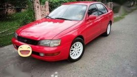 Toyota Corona 1995 Manual Red For Sale 
