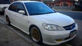 Honda Civic VTI-S 2004 Dual SRS White For Sale 