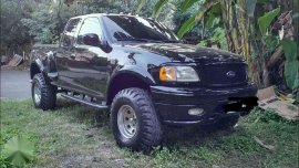 1999 FORD F150 4X4 LARIAT 4.6 AT Black For Sale 