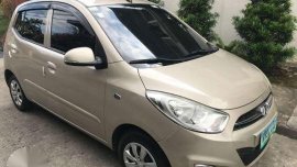 Hyundai i10 Automatic 2013 Beige For Sale 