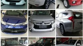 For sale 2018 Toyota Fortuner and Isuzu Mitsubishi models
