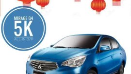 5K ALL-IN DP FOR 2017 Mitsubishi MIRAGE G4 Lowest Downpayment