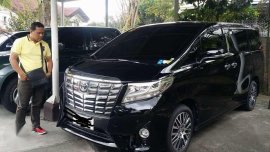 2016 Toyota Alphard black for sale