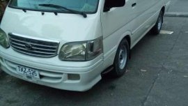 Toyota Hiace 2002 model good running condition. 