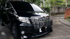 2016 Toyota Alphard black for sale