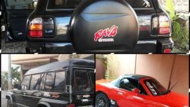 For Sale or Swap: 1995 Nissan Patrol, 1997 Mazda Miata A/T & 1995 Toyota Rav4 A/T 