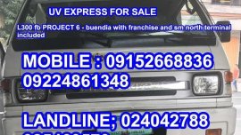 Uv Express Mitsubishi L300 w franchise N terminal 2013 for sale