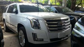 2018 Cadillac Escalade esv black and white for sale