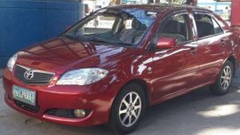 Toyota Vios E 2007 Model Red Sedan For Sale 