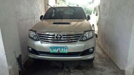 Toyota Fortuner manual 2013 for sale