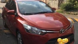 2016 Toyota Vios E AT Orange Sedan For Sale 