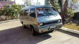 Mitsubishi L300 Versa Van Silver Van For Sale 
