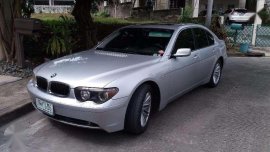 2004 BMW 745i Sedan AT Silver Sedan For Sale 