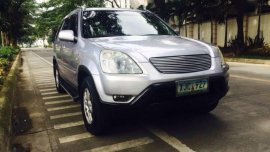 Honda CRV 4X2 2003 MT Silver SUV For Sale 