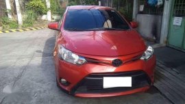 2015 Toyota Vios E AT Orange Grab For Sale 