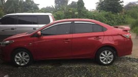 Toyota Vios E 2015 Manual Red Sedan For Sale 