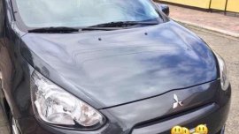 Mitsubishi Mirage GLS 2014 Gray HB For Sale 