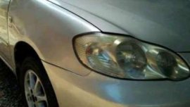 Toyota Corolla Altis E 2004 AT Silver Sedan For Sale 