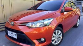 2017 Toyota Vios 1.3E AT Dual VVT-i Orange For Sale 
