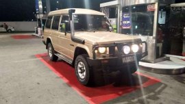 1991 Mitsubishi Pajero Diesel Manual Golden For Sale 