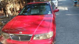 Nissan Sentra STA 2001 AT Red Sedan For Sale 