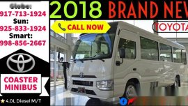 2018 Brand New Toyota Coaster Minibus 4.0L MT