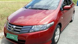 Honda City 2011 Matic Red Sedan For Sale 