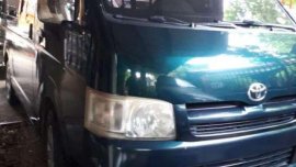 Toyota Hiace 2007 Manual Green Van For Sale 