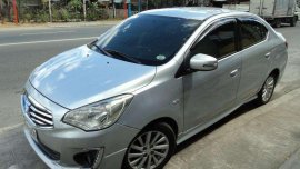 2014 Mitsubishi Mirage G4 GLS AT SIlver For Sale 