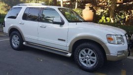 2007 Ford Explorer Eddie Bauer White SUV For Sale 