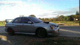 Subaru WRX STI 2004 Silver Sedan Very Fresh For Sale 