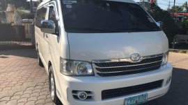 Toyota Hiace Super Grandia 2008 AT White For Sale 