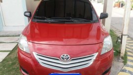 Toyota Vios J 2010 Manual Red Sedan For Sale 