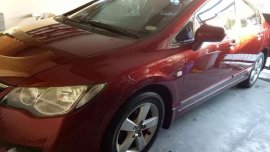 2007 Honda Civic FD Matic Red Sedan For Sale 