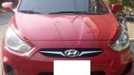 MT Hyundai Accent 2016 Red GRAB for sale