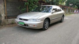 Honda Accord 1996 Well Maintained Beige Sedan For Sale 