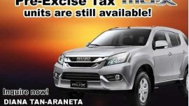 2017 Isuzu Mu-X 4x2 LS-A MT (Euro II) for sale