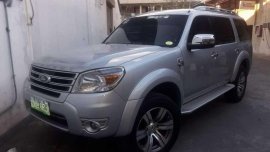 Ford Everest 2012 Matic 4x2 Silver For Sale 