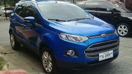 2015 Ford Ecosport Titanium AT Blue For Sale 