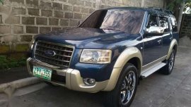 Ford Everest 2008 Limited 4x4 Blue For Sale 
