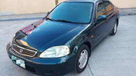 1999 Honda Civic VTi Green Sedan For Sale 