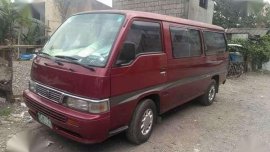 Fresh Nissan Urvan 2000 Red Van For Sale 