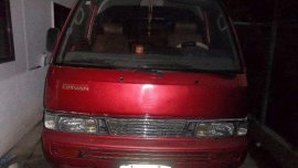 Nissan Urvan Well Maintained Red Van For Sale 