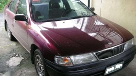 Nissan Sentra B14 Automatic Red Sedan For Sale 