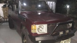 1980 Mitsubishi Pajero Gen 1 Red For Sale 