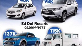 Mitsubishi Mirage L300 Montero Strada Low DP 2018 for sale